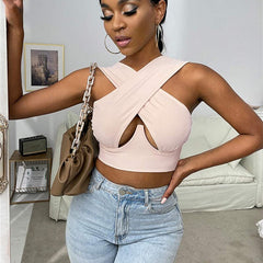 Criss Cross Crop Top