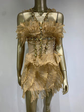 Crystal Swan Mini Dress