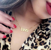 Custom Year of Birth Necklaces