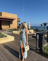 Life In Denim Maxi Dress