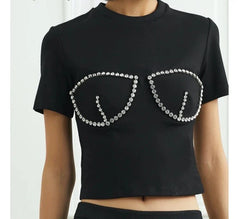 Diamonds Chest Top