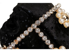 Diamonds Pearl Tote Bucket Bag