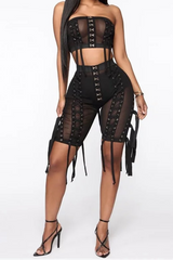 Feeling My Mesh Short Set