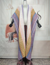 Fringe Oversize Cardigan