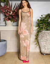Vacation With Me Leopard Maxi Dress