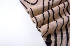 In Your City Mesh Zebra Two Piece Set