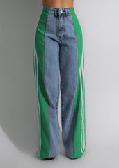 Mixed Feelings High Waisted Wide Leg Pants