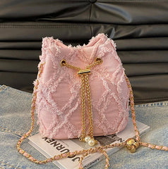 Casual But Never Basic Denim Crossbody Purse