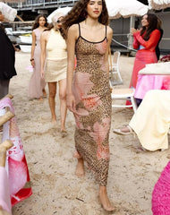 Vacation With Me Leopard Maxi Dress
