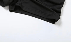 Hung Up On You Black One Piece Jumpsuit