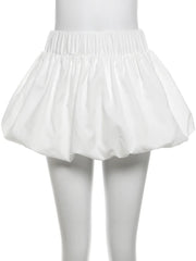 Puffball Mini Skirt