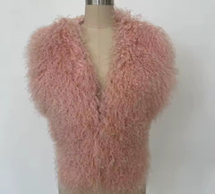 Fur Top Vest