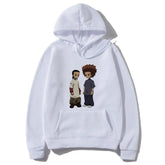 Boondocks Huey and Riley Men;s Hoodie Hip Hop Fashion