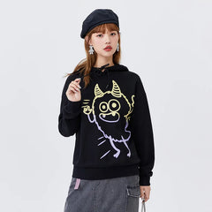 Hoodie Women New Vitality Graffiti
