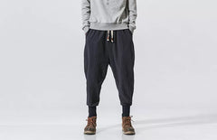 Men's Sweatpants with Elastic Waist and Drawstring