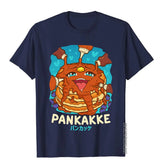 Kawaii Pankakke Japanese T-Shirt Cotton Shirts Beach