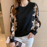 women's Sweatshirt Pullovers Fashion print Casual Tops