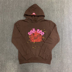 Hoodie Women High Quality Foam Print Spider Web Graphic Sweatshirts Pullovers