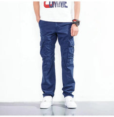 Spring Autumn Cargo Pants Men Casual Multi-pocket Tactical
