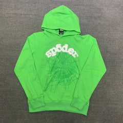 Hoodie Women High Quality Foam Print Spider Web Graphic Sweatshirts Pullovers