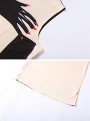 Hands Dyed Bodycon Dress