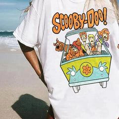 Women's Scooby-Doo T-shirt Streetwear Fashion