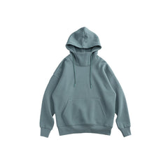Hoodies Men Winter Warm High Collar Oversized Hoodies Unisex Hooded Sweatshirts