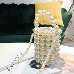 Her Pearls Beading Tote Bag