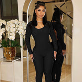 Hooded Girl Jumpsuit