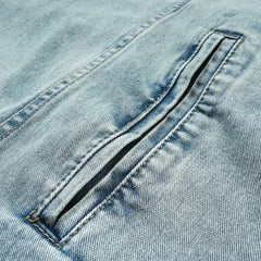 Denim Hoodie Jacket