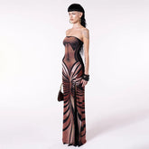 Only An Illusion Maxi Dress