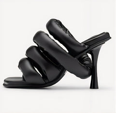 Get Over It Mule Heeled Sandals