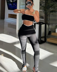 Someone To You Black Pants Two Piece Set