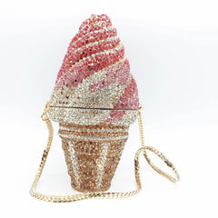 Ice Cream Crystal Purse