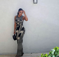 Jada Bodycon Maxi Dress