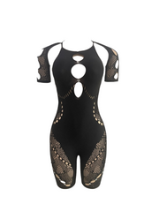 Jennie Rhinestone Romper