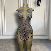 Jordyn Rhinestone Dress