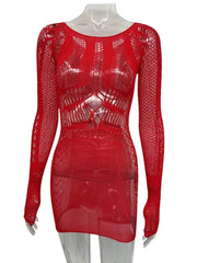 Joyce Mesh Mini Dress