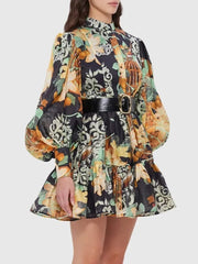 Kelsi Vintage Mini Dress