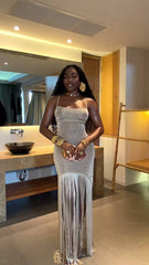 Kloe Tassel Maxi Dress