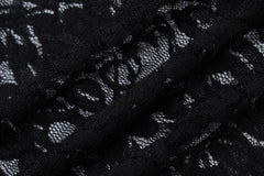 Lace Floral Mini Dress