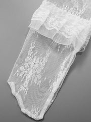 Lace Mesh Stocking