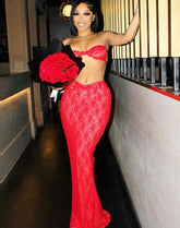 Lacey Maxi Skirt Set