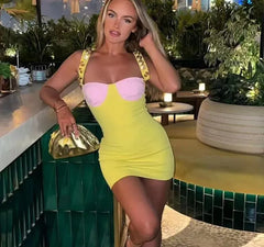 Laurena Bandage Mini Dress