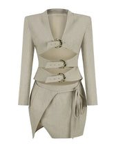 Liliane Blazer Skirt Set