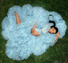 Lilly Fluffy Tulle Sexy Robe