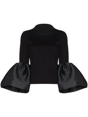 Luxe Luster Flare Sleeve Top