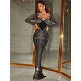 Luxury Diamond Elegant Dress