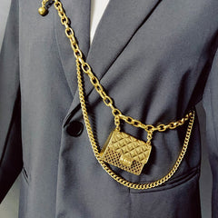 Luxury Mini Chain Belt Bag