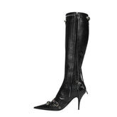 Luxury Pointed Toe Stiletto Boots